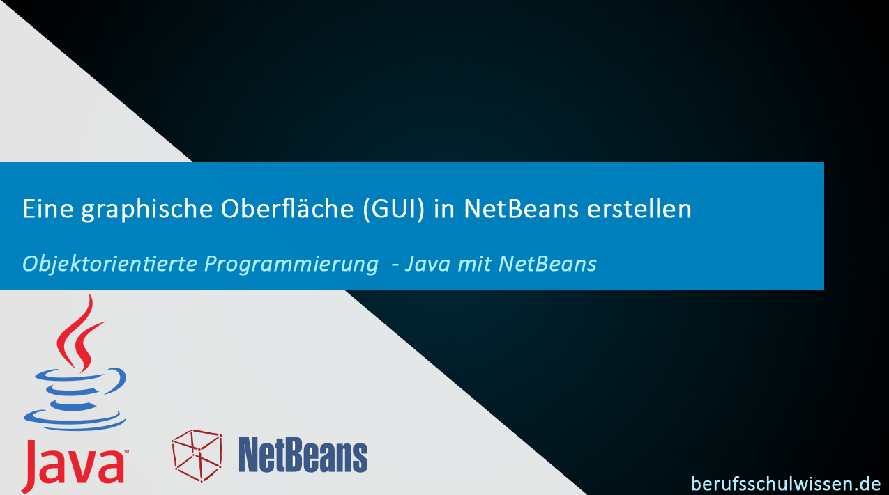 NetBeans Lernvideo GUI erstellen